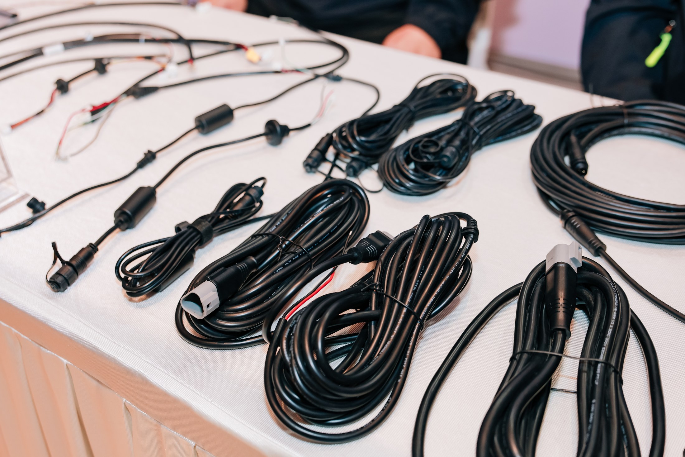 Cleaning product components during a factory visit